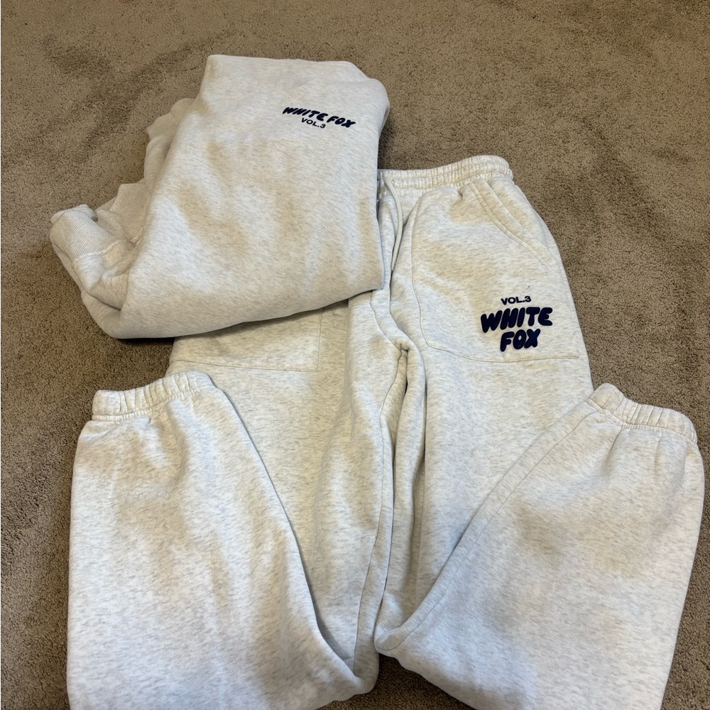 White Fox Boutique Gray Set
